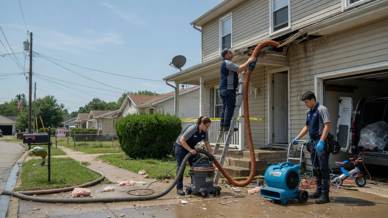 Water Damage Restoration in New Middletown, OH near me
